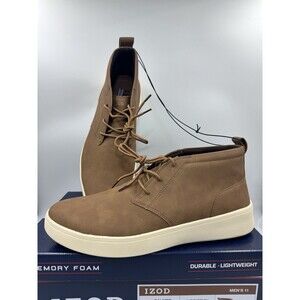 IZOD Palmer Men's Size 11 Lace-up Chukka Boots, Brown, New in Box
